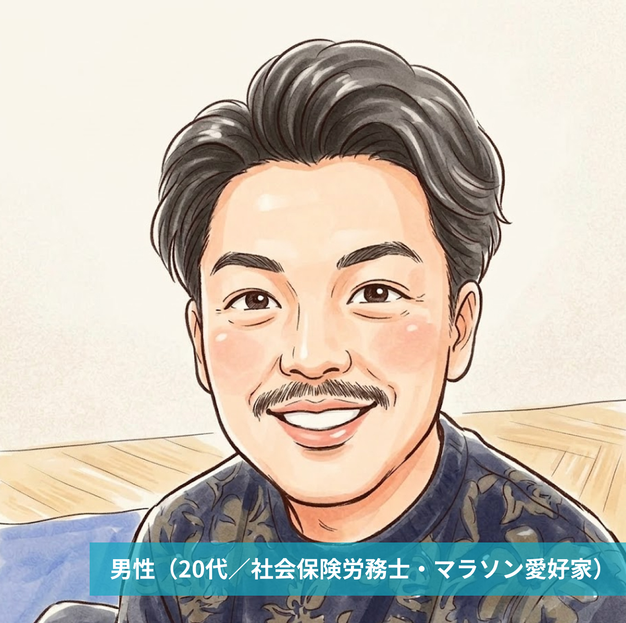 男性(20代/社会保険労務士・マラソン愛好家)